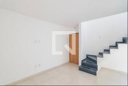 Sala de apartamento à venda com 2 quartos, 100m² em Jardim das Maravilhas, Santo André