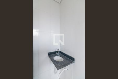 Banheiro da Suite de apartamento à venda com 2 quartos, 100m² em Jardim das Maravilhas, Santo André