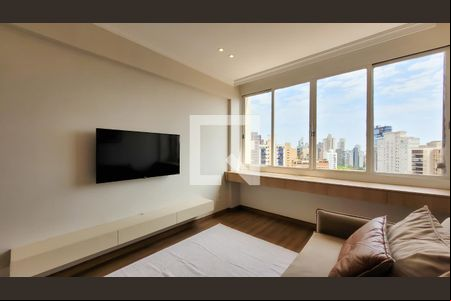 Sala de kitnet/studio para alugar com 1 quarto, 51m² em Cambuí, Campinas