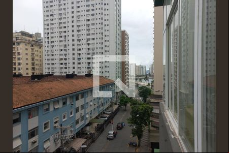 Vista da Sala de apartamento para alugar com 2 quartos, 67m² em Centro, São Vicente