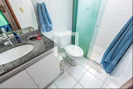 Suite de casa de condomínio à venda com 3 quartos, 75m² em Santa Branca, Belo Horizonte