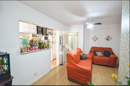 Sala de apartamento à venda com 3 quartos, 55m² em Grajaú, Rio de Janeiro
