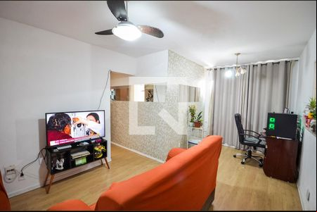 Sala de apartamento à venda com 3 quartos, 55m² em Grajaú, Rio de Janeiro