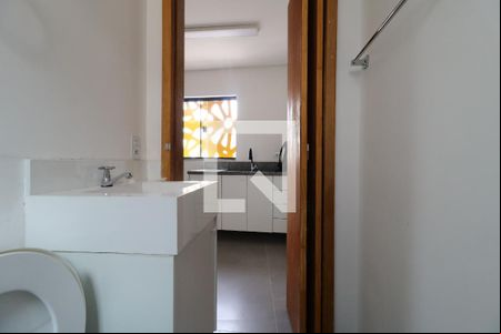 Banheiro de kitnet/studio à venda com 0 quarto, 24m² em Vila Bastos, Santo André