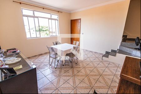 Sala de apartamento à venda com 3 quartos, 116m² em Vila Jardim Leblon, Belo Horizonte