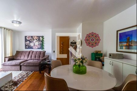 Sala de apartamento para alugar com 3 quartos, 132m² em Real Parque, São Paulo
