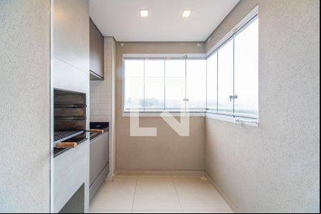 Varanda Gourmet de apartamento para alugar com 2 quartos, 55m² em Vila Tibiriçá, Santo André
