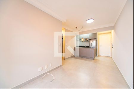 Sala de apartamento para alugar com 2 quartos, 55m² em Vila Tibiriçá, Santo André
