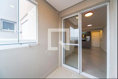 Varanda Gourmet de apartamento para alugar com 2 quartos, 55m² em Vila Tibiriçá, Santo André