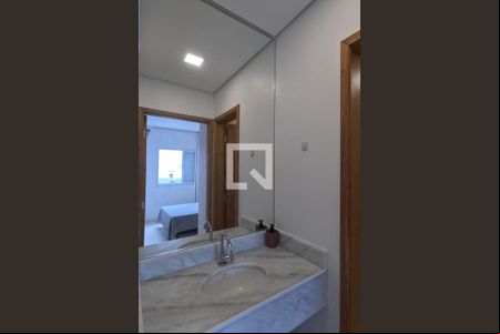 Banheiro de apartamento para alugar com 1 quarto, 38m² em Macuco, Santos