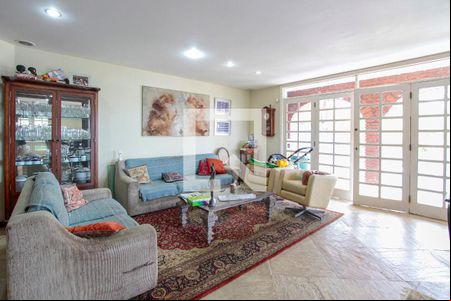Sala de casa de condomínio para alugar com 3 quartos, 600m² em Itanhangá, Rio de Janeiro