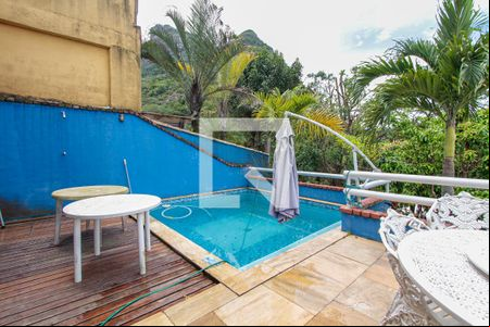 Varanda de casa de condomínio para alugar com 3 quartos, 600m² em Itanhangá, Rio de Janeiro