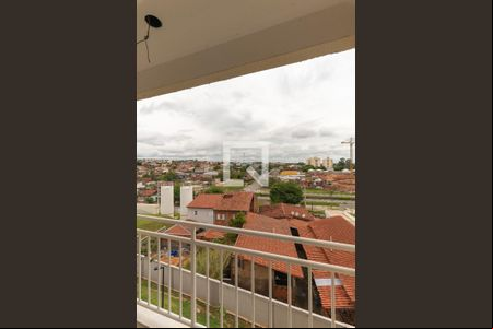 Sacada da Sala de apartamento à venda com 2 quartos, 44m² em Vila Palacios, Campinas