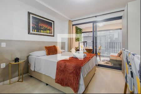 Quarto de apartamento para alugar com 1 quarto, 28m² em Sumaré, São Paulo