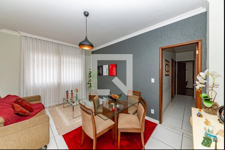 Sala de apartamento à venda com 3 quartos, 87m² em Alto Caiçaras, Belo Horizonte