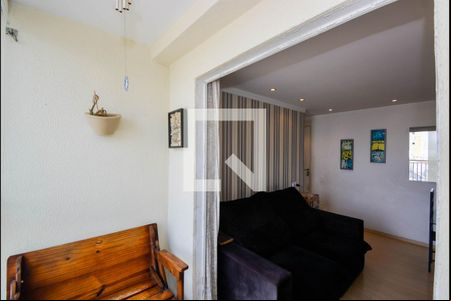 Varanda da Sala de apartamento à venda com 2 quartos, 54m² em Vila Endres, Guarulhos