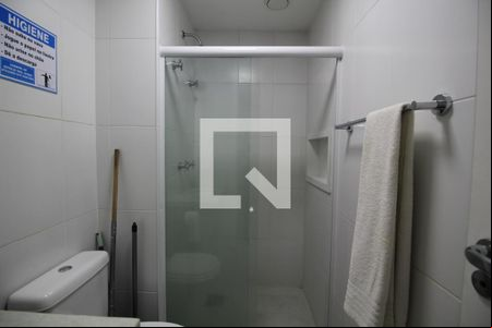 Banheiro da Suíte de kitnet/studio à venda com 1 quarto, 20m² em Barra da Tijuca, Rio de Janeiro