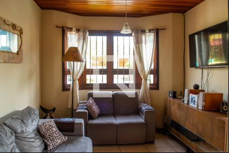 Sala de casa de condomínio à venda com 2 quartos, 80m² em Aberta dos Morros, Porto Alegre
