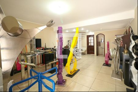 Sala de casa para alugar com 2 quartos, 180m² em Santa Paula, São Caetano do Sul