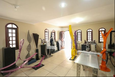 Sala de casa para alugar com 2 quartos, 180m² em Santa Paula, São Caetano do Sul
