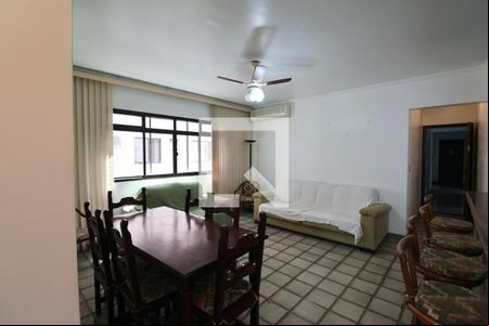 Sala de apartamento para alugar com 2 quartos, 100m² em Parque Enseada, Guarujá