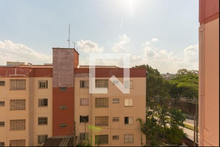 Vista da Sala de apartamento à venda com 2 quartos, 65m² em Vila Mimosa, Campinas