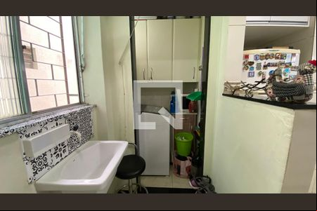 Área de Serviço de apartamento à venda com 3 quartos, 75m² em Nova Granada, Belo Horizonte