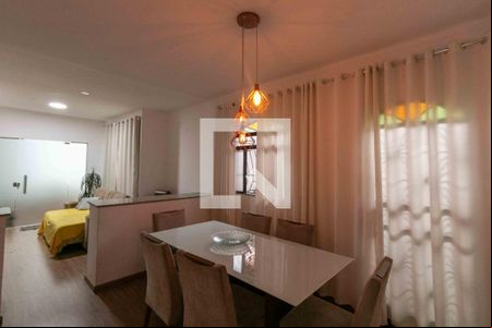 Sala jantar de casa à venda com 3 quartos, 360m² em Guarani, Belo Horizonte