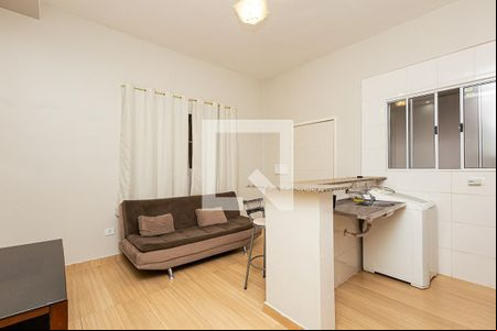 Sala de apartamento para alugar com 1 quarto, 60m² em Bela Vista, São Paulo
