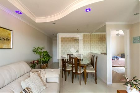 Sala de apartamento à venda com 2 quartos, 62m² em Demarchi, São Bernardo do Campo