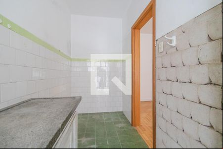 Cozinha de kitnet/studio à venda com 1 quarto, 35m² em Centro Histórico, Porto Alegre