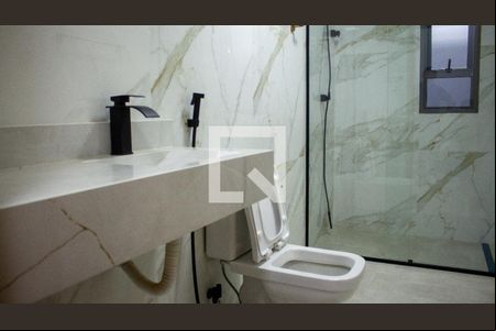 Banheiro de casa para alugar com 2 quartos, 182m² em Suissa, Ribeirão Pires