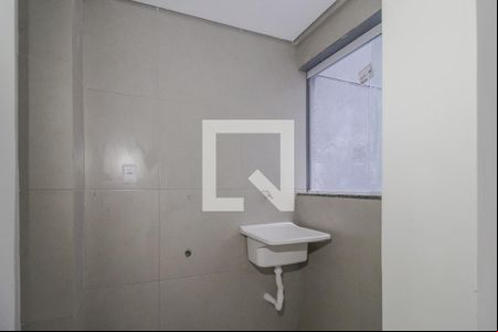 Área de Serviço de apartamento para alugar com 1 quarto, 46m² em Jardim Itapark Velho, Mauá
