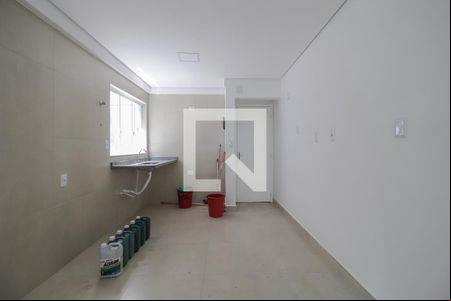 Sala/Cozinha de apartamento para alugar com 1 quarto, 38m² em Jardim Itapark Velho, Mauá