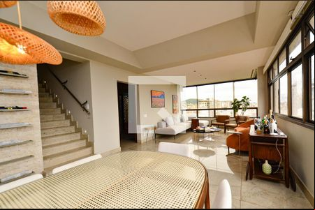 Sala de estar de apartamento para alugar com 4 quartos, 420m² em Serra, Belo Horizonte