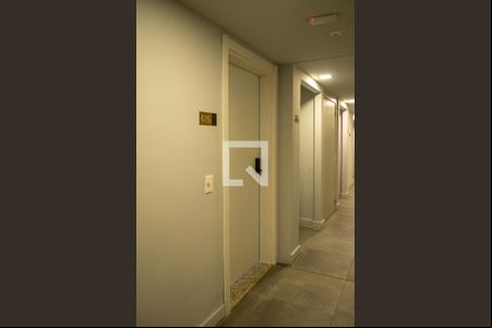 Fachada e portaria de apartamento à venda com 1 quarto, 27m² em Partenon, Porto Alegre