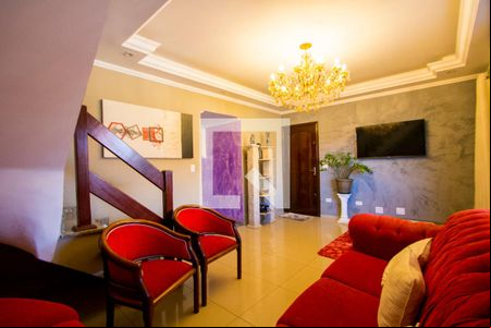 Sala de casa à venda com 4 quartos, 350m² em Parque Sao Vicente, Santo André