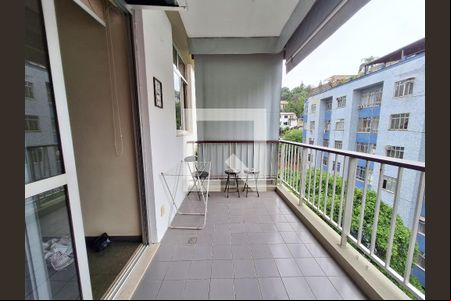 Varanda de apartamento para alugar com 1 quarto, 75m² em Glória, Rio de Janeiro
