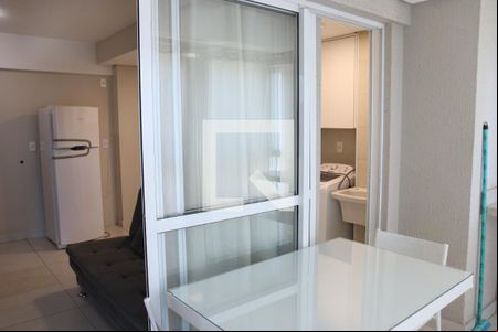 Varanda da Sala de apartamento para alugar com 1 quarto, 47m² em Setor Marista, Goiânia