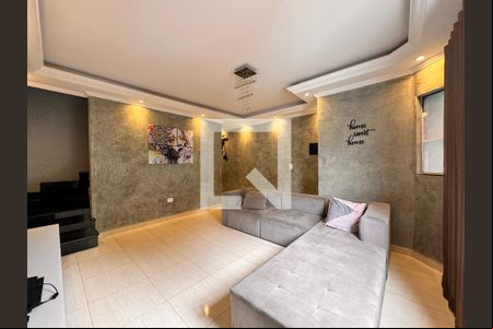 Sala de casa à venda com 3 quartos, 156m² em Jardim Utinga, Santo André