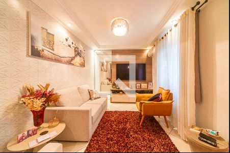 Sala de apartamento à venda com 2 quartos, 72m² em Vila Progresso, Santo André