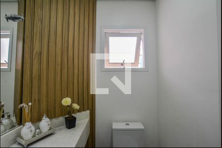 Lavabo de casa de condomínio à venda com 3 quartos, 140m² em Silveira, Santo André