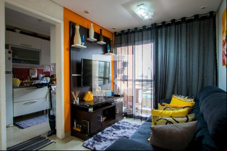 Sala de apartamento à venda com 2 quartos, 54m² em Casa Branca, Santo André