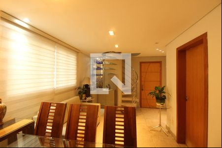 Sala  de apartamento à venda com 3 quartos, 205m² em Calafate, Belo Horizonte