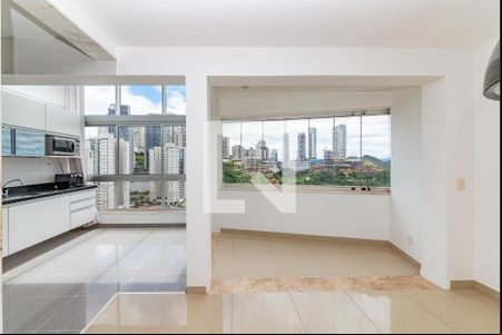 Sala 1 de apartamento para alugar com 2 quartos, 180m² em Vale do Sereno, Nova Lima