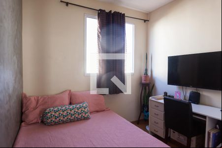 quarto 1 de apartamento à venda com 2 quartos, 44m² em Chacaras Reunidas Santa Terezinha, Contagem