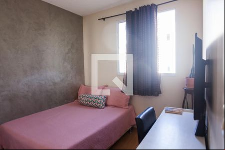 quarto 1 de apartamento à venda com 2 quartos, 44m² em Chacaras Reunidas Santa Terezinha, Contagem