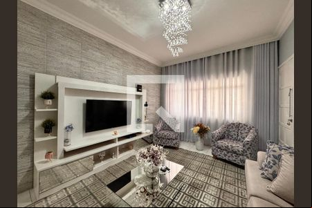 Sala de casa à venda com 3 quartos, 300m² em Cidade São Jorge, Santo André