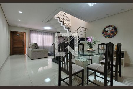 Sala de casa à venda com 3 quartos, 153m² em Vila Santa Teresa, Santo André