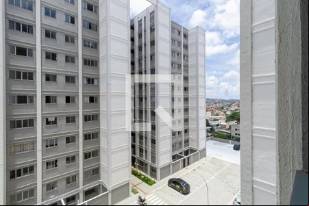 Vista da sala de apartamento à venda com 2 quartos, 49m² em Goiânia, Belo Horizonte